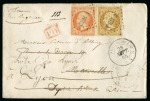Stamp of France » Empire 1853-1862 1863-1865, Incroyable archive de 26 lettres du Corps