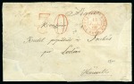 Stamp of France » Empire Lauré 1863-1870 1869, Lettre du Corps Expéditionnaire d'Italie à