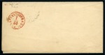Stamp of Russia » Russia Imperial 1866 Fifth Issue Arms on horizontally laid paper (St. 17-22) 1869 (Jan 11) Printed matter wrapper from St. Petersburg to Warsaw, correctly franked with 1866 1k