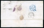 Stamp of Japan » Foreign Post Offices » British Post Office 1870 (Aug 26) Incoming cover from London via Marseilles