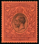 Stamp of British Empire General Collections and Lots 1860-1950s, Mixed collection of mint & used on 14 A5 stockcards incl. KUT high values