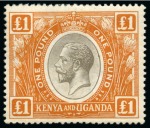 Stamp of British Empire General Collections and Lots 1860-1950s, Mixed collection of mint & used on 14 A5 stockcards incl. KUT high values