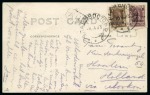 Stamp of Russia » Far Eastern Republic 1923 (Jan 28) Real photo picture postcard of Vladivostok franked 1923 Soviet Union issue for the Far East 2k on 7r & 10k on 50r