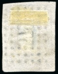 Stamp of Russia » Russia Imperial 1857-58 First Issues Arms 10k brown & blue (St. 1) 1857 10k pl.II with fine to large margins, cancelled by clear "579" dotted box numeral of Staroudoub
