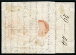 Stamp of Russia » Russia Imperial Pre-Stamp Postal History 1781 Entire to Amsterdam bearing a very fine strike of "ST. PETERSBOVRG" s/l hs