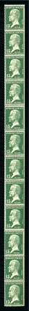 Stamp of France » Roulettes 1923-26, Type Pasteur lignée 15 centimes vert en roulette