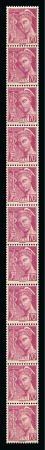 Stamp of France » Roulettes 1938-41, Type Mercure 70 centimes lilas-rose en roulette