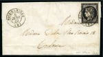 Stamp of France » Type Cérès de 1849-1850 1849, Lettre pour Toulouse affranchissement Cérès