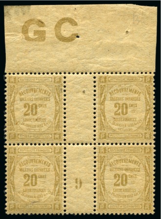 Stamp of France » Collections 1882-1935, Incroyable collection de millésimes des