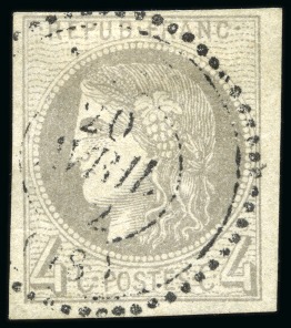 Stamp of France » Collections 1870-1900, Collection du Type Siège au Type Sage très