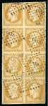 Stamp of France » Empire 1853-1862 1853-1860, Petit groupe sur Empire non dentelé tous