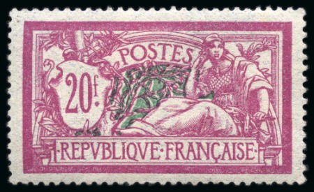 Stamp of France » Collections 1922-1937, Joli groupe de timbres avec Type Merson