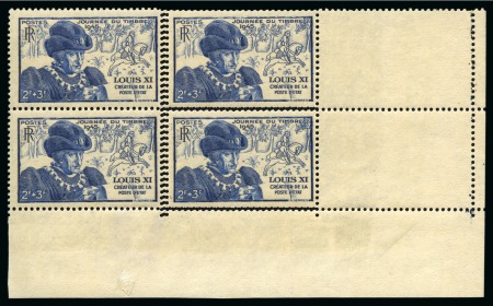 Stamp of France » Émissions à partir de 1900 1945, Étude sur Y&T n°743 Journée du timbre 1945,