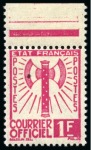 Stamp of France » Service 1943, Série Francisque complète neuve ** sur les