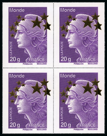 Stamp of France » Émissions à partir de 1900 2012, Maxi Marianne de Beaujard Étoiles d'Or dans