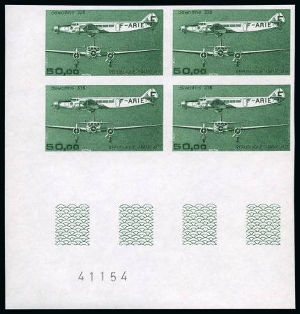 Stamp of France » Collections 1900-1998, Superbe collection en 3 albums constituée par un philatéliste ayant du goût pour les épreuves de luxe