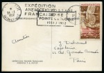 Stamp of Colonies françaises » TAAF 1952, Superbe archive de 6 courriers de l'archive de