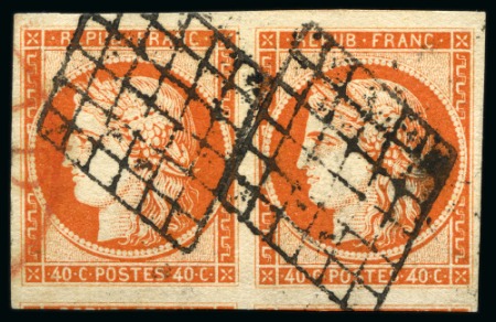 Stamp of France » Collections 1739-1983, Collection de timbres avec une magnifique