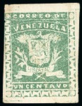 Stamp of Venezuela » Collections, Lots etc. 1859-77 An outstanding assembly formed by Von Lind