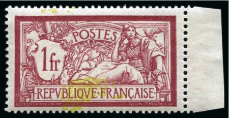 Stamp of France » Collections 1900-1992, Collection spécialisée de variétés dont