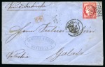Stamp of France » Collections 1825-1875, Boîte à lettres dont septembre 1871, ballon