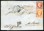Stamp of France » Collections 1825-1875, Boîte à lettres dont septembre 1871, ballon