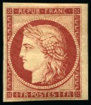 Stamp of France » Collections 1849-1960, Grande collection de timbres de France menée