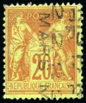 Stamp of France » Collections 1849-1960, Grande collection de timbres de France menée