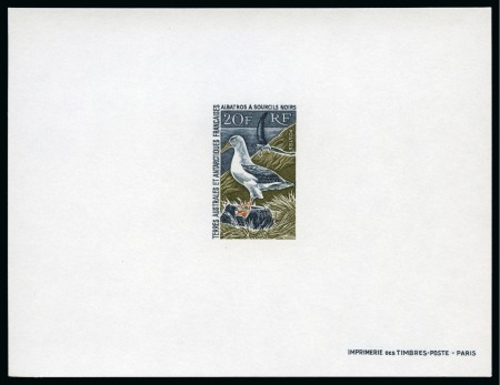 Stamp of Colonies françaises » TAAF 1959-1968, Ensemble de 11 épreuves de luxe dont certaines