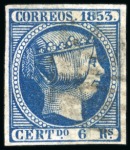 Stamp of Large Lots and Collections 1850-60, Mostly used selection on a stockpage, from 1850 6c black mint 