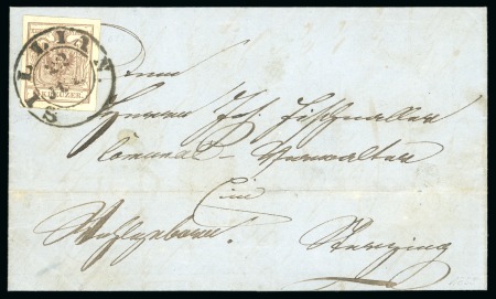 Stamp of Austria » Tyrol (Tirol) Sillian - Tyrol (Tirol). 850 6kr on cover, Müller 2621a