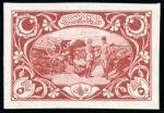 Stamp of Turkey Turkey, 1917-18 5pa red and 10pa green in similar designs of