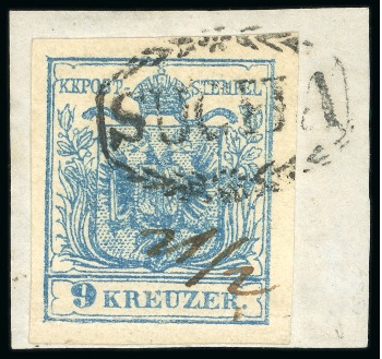 Stamp of Austria » Galizia (Galizien) Sucha, in modern day Poland - Galizia (Galizien). 1850 9kr, Müller 2756a