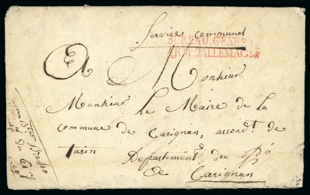 Stamp of German States » Hannover 1811 (Aug 26) Entire from Stade (Hannover, Lower Saxony)