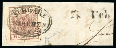 Stamp of Austria » Moravia (Mähren) Moravia (Mähren). 1850 Cancellation assembly comprising 66 usages 