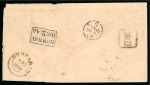 Stamp of Turkey 1868 Envelope addressed to Turkish soldier Jamedar