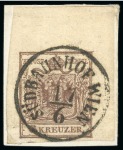 Stamp of Austria » Vienna and Suburbs (Wien und Vorstädte) Vienna and Suburbs (Wien und Vorstädte). 1850 First-Issue group featuring 21 cancellations