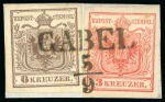 Stamp of Austria » Cancellation Collections 1850 First-Issue magnificent selection comprising 31 oustanding cancellations