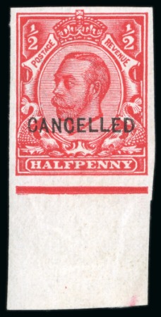 Stamp of Great Britain » King George V » 1911-12 Downey Head Issues 1911-12  Downey Head Die 2, 1/2d. scarlet and 1d.