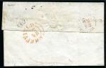 Stamp of Great Britain » 1840 1d Black and 1d Red plates 1a to 11 1841 (Mar 30) Printed wine and brandy merchants entire