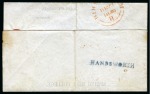 Stamp of Great Britain » 1840 1d Black and 1d Red plates 1a to 11 1840 (Dec 23) Printed entire letter from the Educational board addressed to Borderley, bearing 1d black pl.3 OC