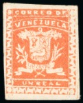 Stamp of Venezuela » Collections, Lots etc. 1859-77 An outstanding assembly formed by Von Lind