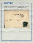Stamp of Italian States » Modena 1859 3b dark green on cover