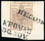 Stamp of Austria » Moravia (Mähren) Moravia (Mähren). 1850 Cancellation assembly comprising 66 usages 