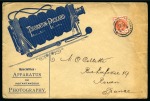 Stamp of Large Lots and Collections 1890s-1930s, Lot of about 1'000 worldwide covers/cards