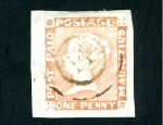 Stamp of Mauritius » 1848-59 Post Paid Issue » Worn Impressions (SG 16-22) 1857-59 1d red, worn impression, position 7, used