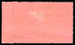Stamp of Colombia » Airmails 1920 30c black on rose, "G. Mejia" greyish blue trial ms overprint