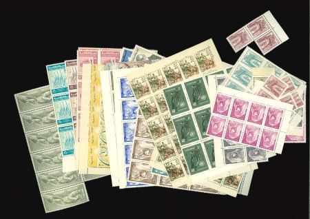 Stamp of Egypt » Collections Egypt: 1958-65 A stock on mint nh UAR including Egypt