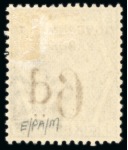 Stamp of Great Britain » Officials Government Parcels: 1883 6d on 6d lilac "GOVERNMENT / PARCELS" overprint essay, type A, in red, mint og