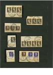 Stamp of Large Lots and Collections 1943-44 Italy France BASE ATLANTICA Lot on 6 pages